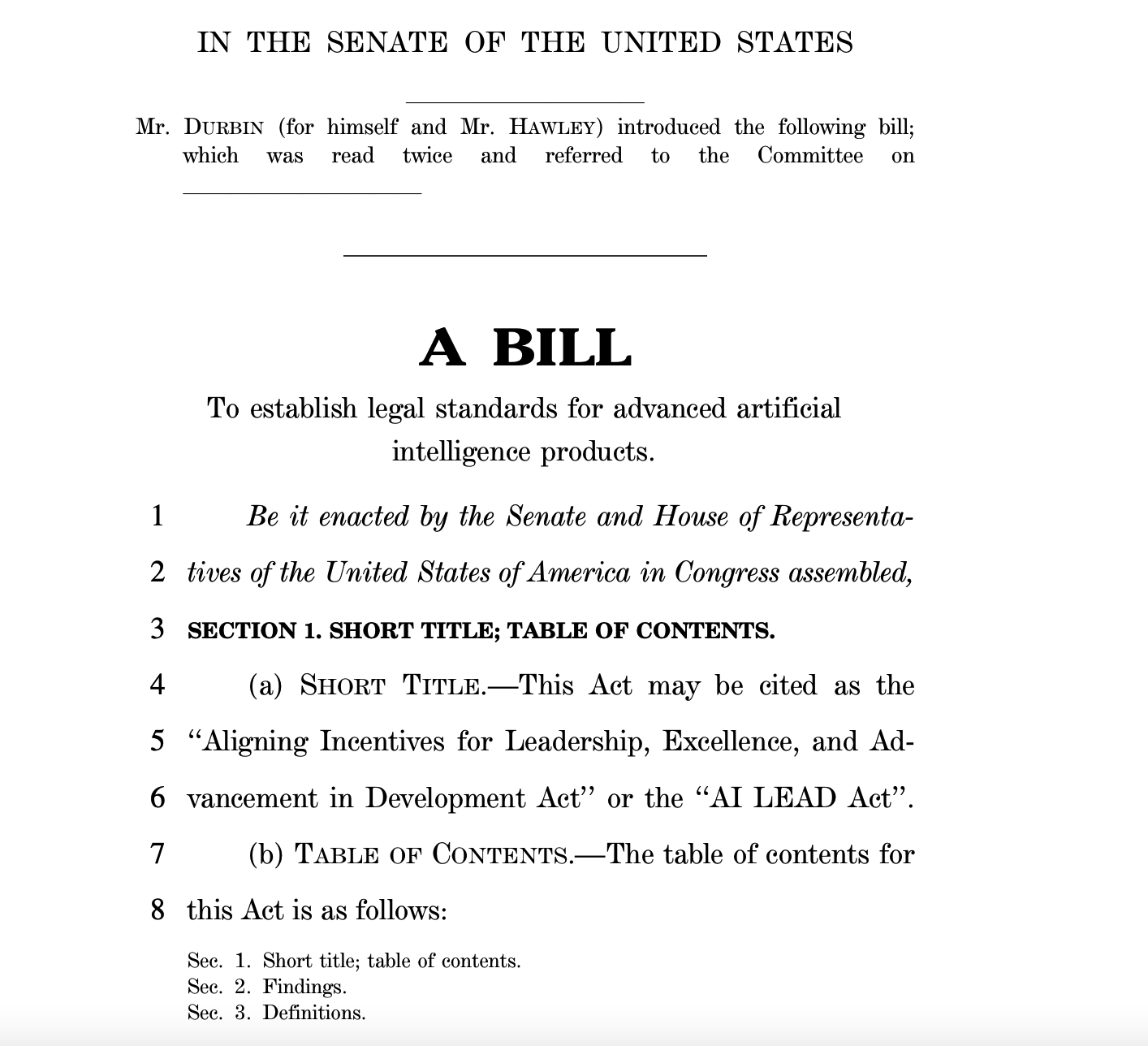Tech Justice Law Project Endorses Federal Bill Allowing Victims of Tech-Facilitated Harms To Sue AI Companies